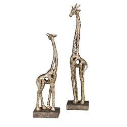 17522 Uttermost Masai Giraffe Figurines, S/2 ,792977175224